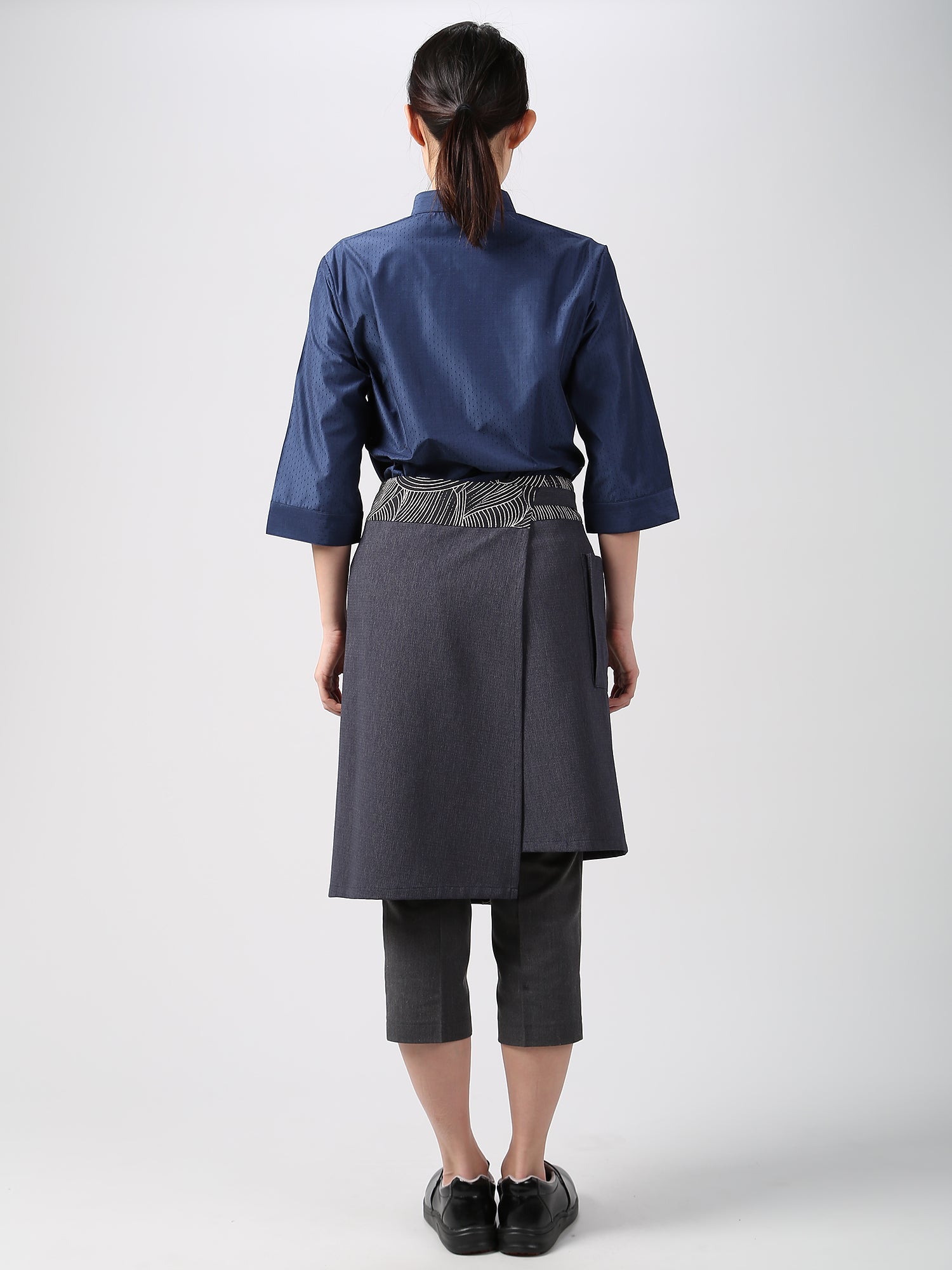 【アウトレット】5245　兼用膝丈サロン