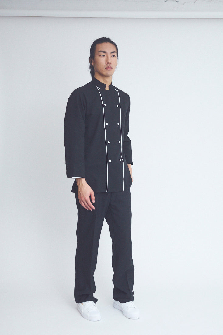 2064　兼用　八分袖コックコート