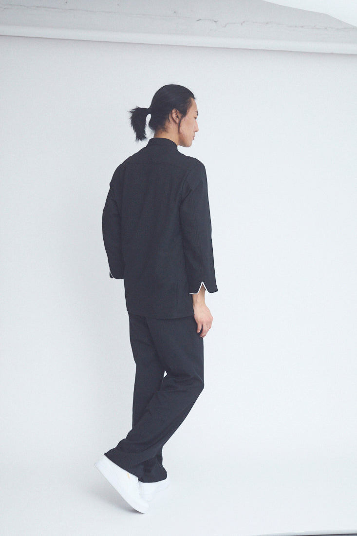 2064　兼用　八分袖コックコート