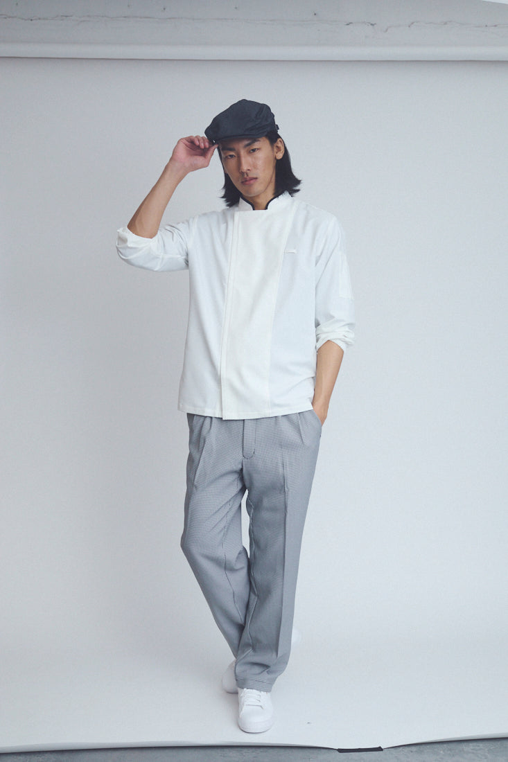 2081　兼用　ZERO 八分袖コックコート