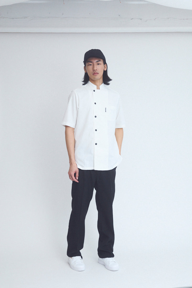 2079　兼用 　ZERO 五分袖コックコート