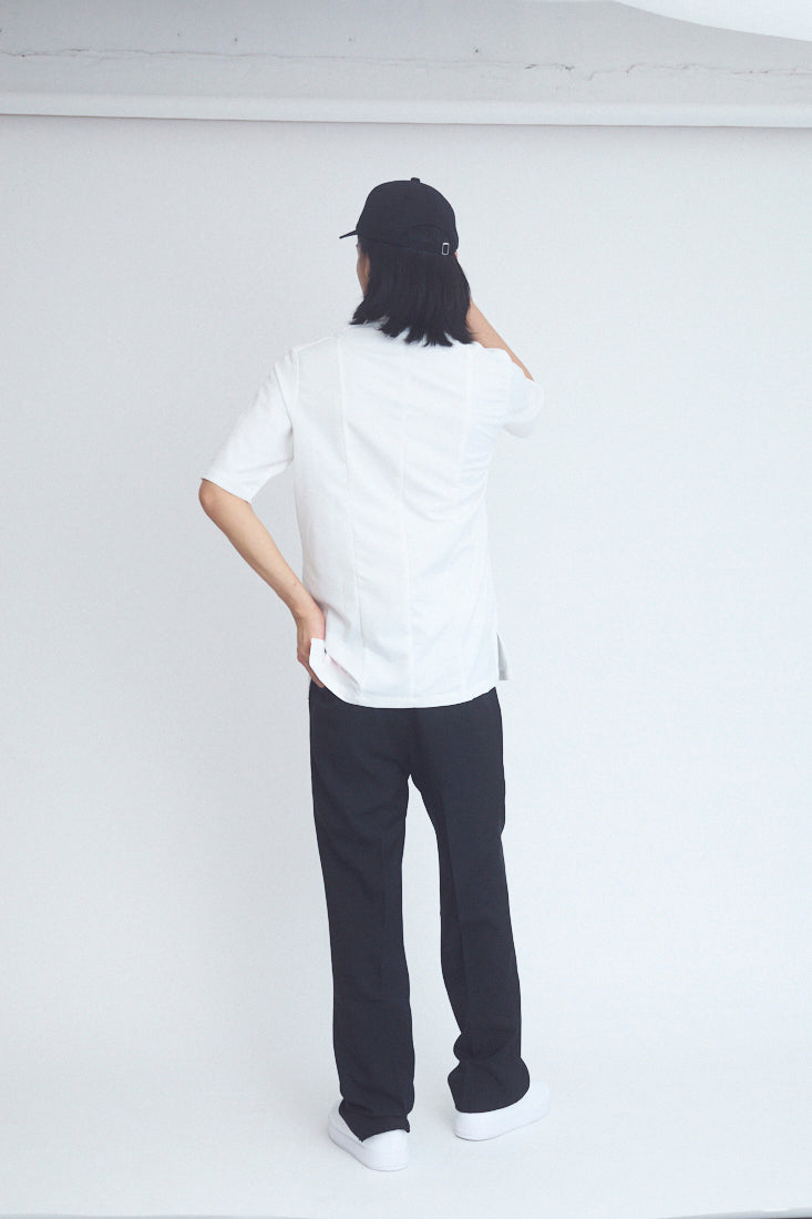 2079　兼用 　ZERO 五分袖コックコート