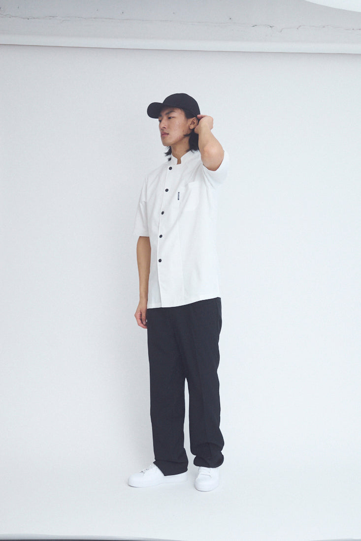 2079　兼用 　ZERO 五分袖コックコート