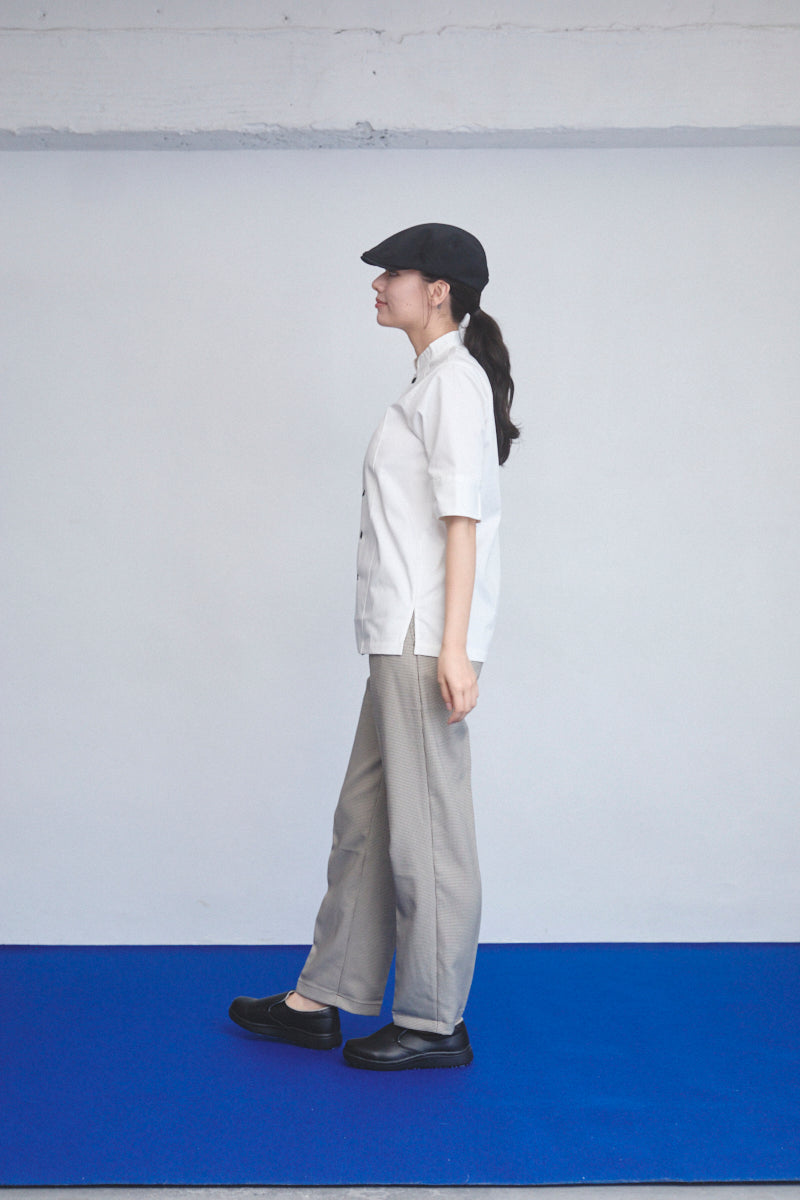 2076　兼用　ZERO 半袖コックコート