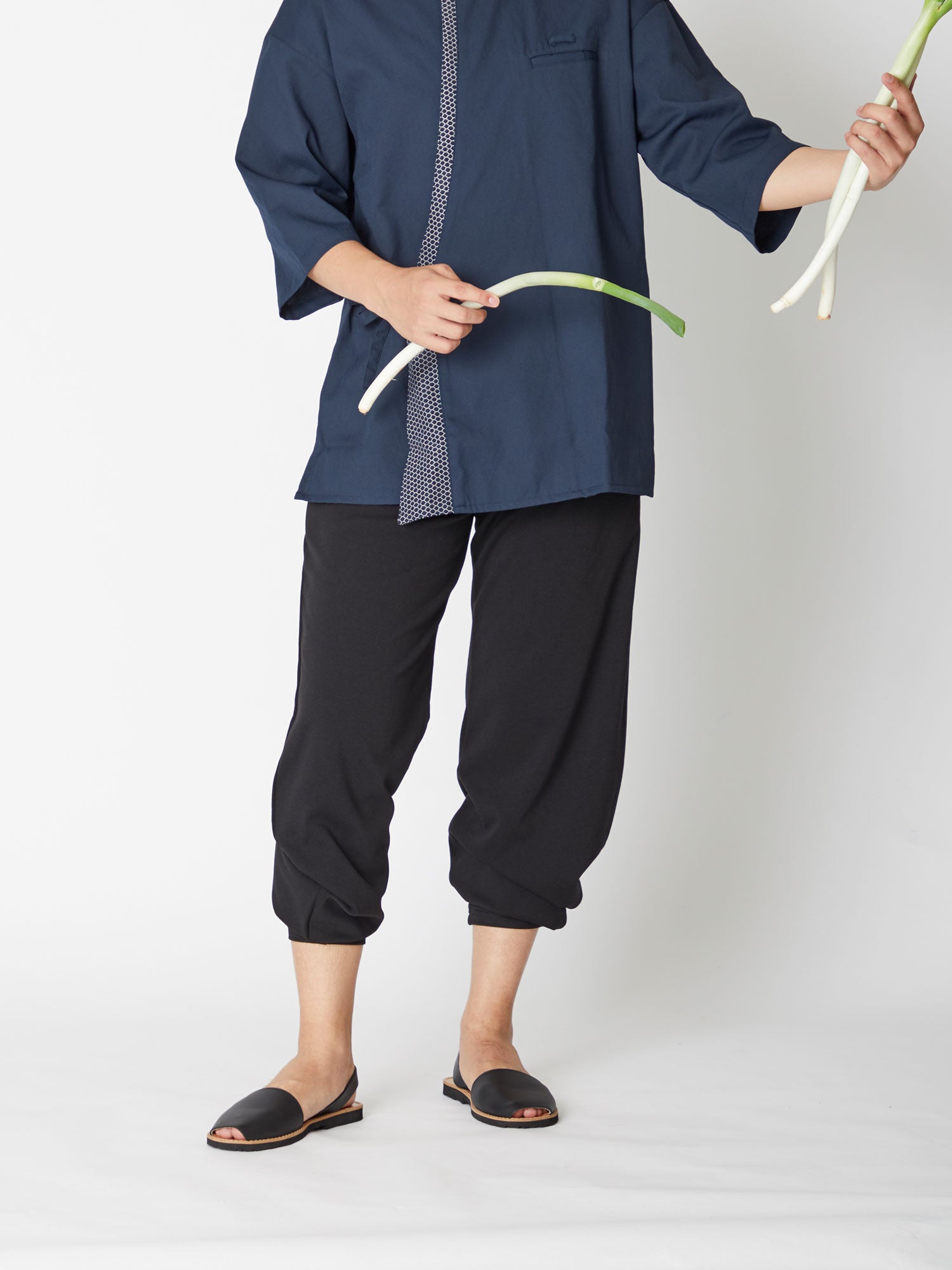 【アウトレット】4250　兼用ニットカーブパンツ