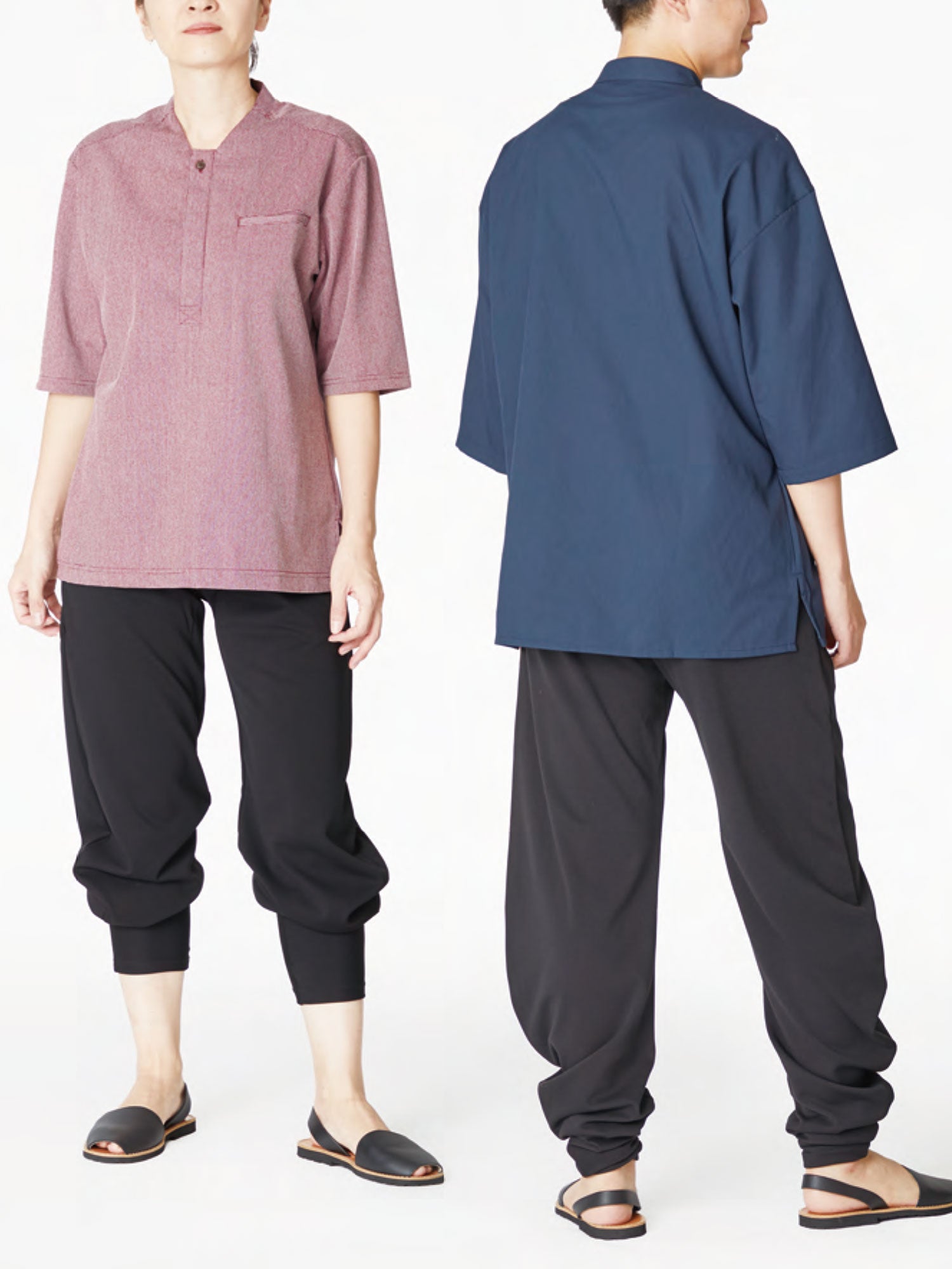 【アウトレット】4250　兼用ニットカーブパンツ