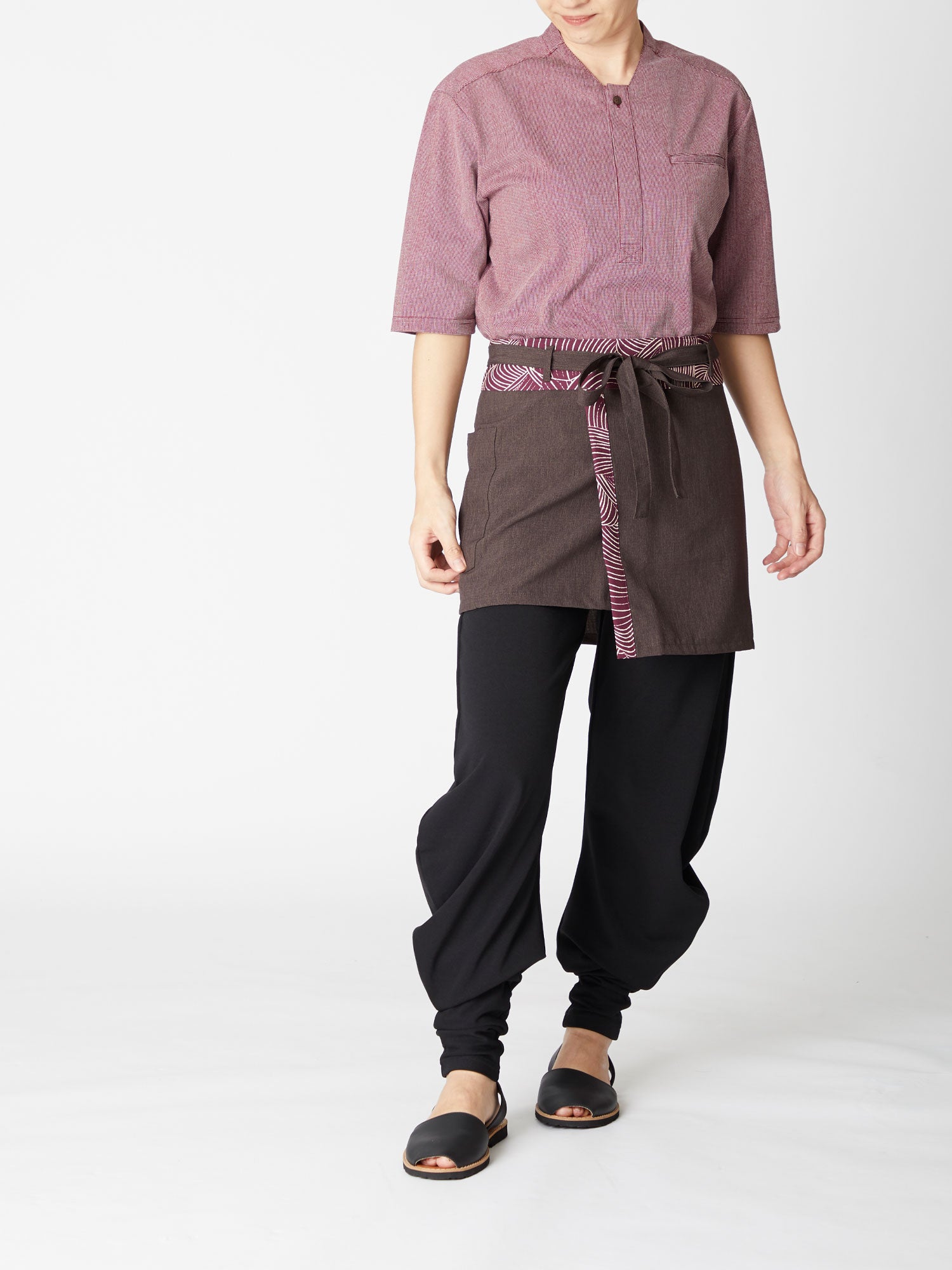 【アウトレット】4250　兼用ニットカーブパンツ