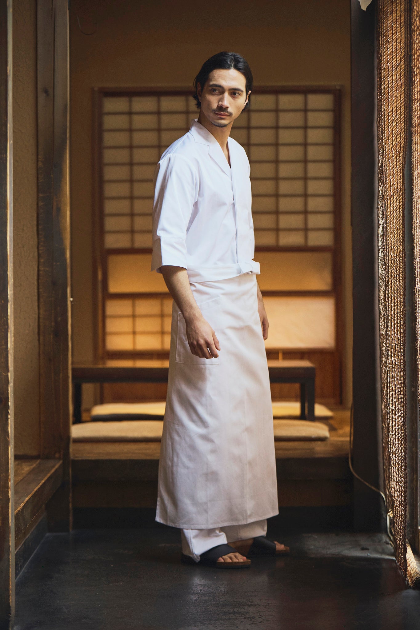 1637　兼用七分袖和コート