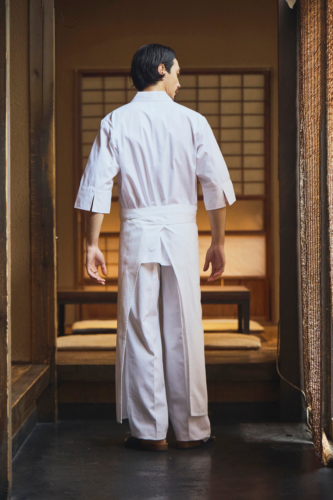 1637　兼用七分袖和コート