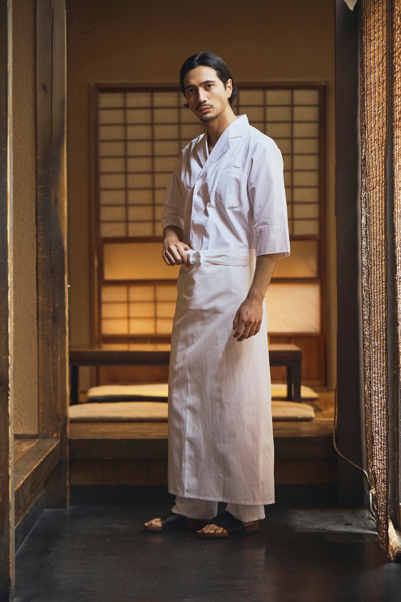 1637　兼用七分袖和コート