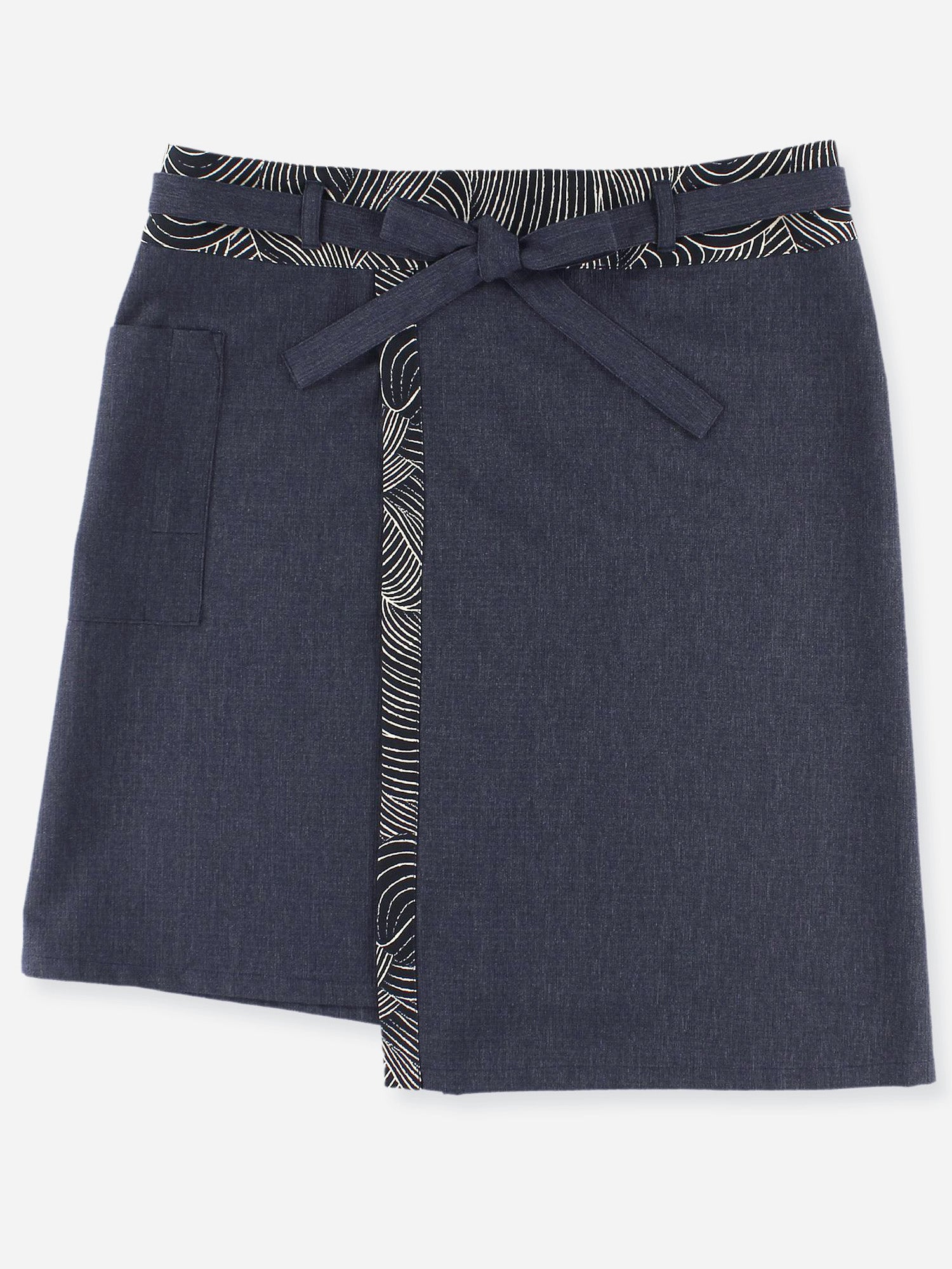 【アウトレット】5245　兼用膝丈サロン