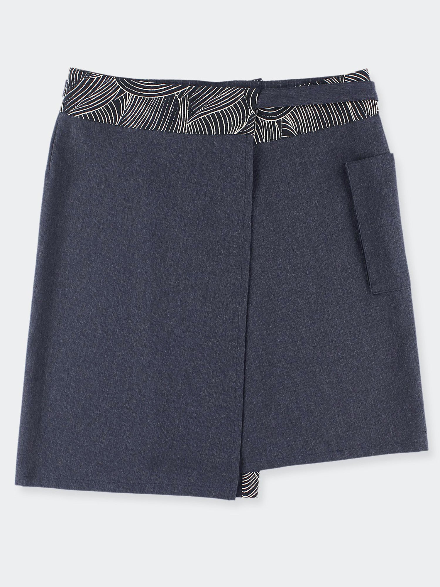 【アウトレット】5245　兼用膝丈サロン